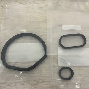 Jeu de joints de refroidisseur d'huile moteur Mercedes-Benz 1121840061 en caoutchouc, trois pièces, pour réparation et remplacement W112 - Product Image 1