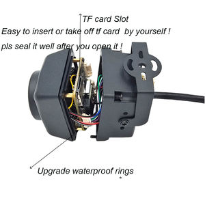 كاميرا IP صغيرة مقاومة للماء بتقنية POE بدقة 2 ميجابكسل IMX335 IMX307 IMX415 و8 ميجابكسل ستارلايت و5 ميجابكسل و4 ميجابكسل و2 ميجابكسل مع عدسة 2.8 ملم وكشف الحركة وفتحة بطاقة TF وفيديو مباشر - Product Image 3