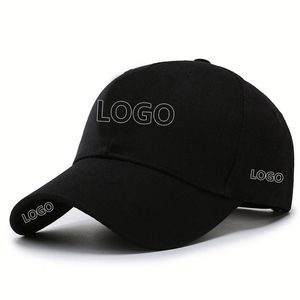 Man Four Seasons Adjustable <strong>Black</strong> Cotton <strong>Ny</strong> Letters Embroidered Baseball <strong>Cap</strong> - Product Image 2