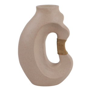 Vaso Astratto Ecomix: Scultura Moderna con Manico per Arredamento Soggiorno e Esposizione Decorativa - Product Image 5