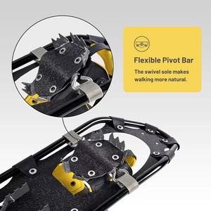 Scarpe <span class=keywords><strong>da</strong></span> Neve Antiscivolo in Lega Regolabili Taglia Unica per Escursionismo, Snowboard e Camminata sulla Neve - Disponibilità Immediata dalla Fabbrica - Product Image 3