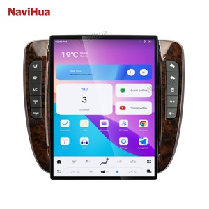 Navihua 13.8" Android 8+128GB for GMC Yukon 2007-2013 Carplay Tesla Style Car GPS Navigation Multimedia Player Radio Headunit - Product Image 2