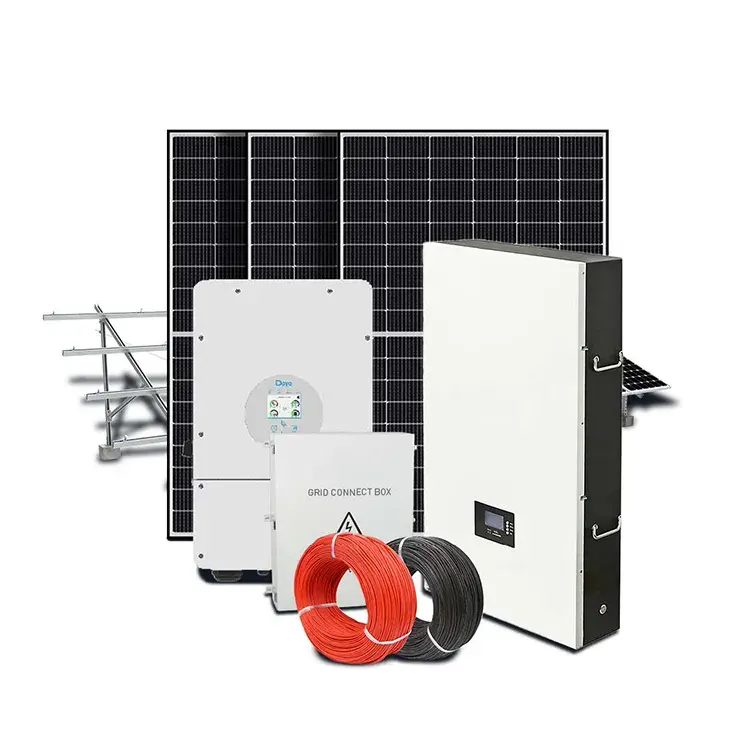 5 кВт 6 кВт 8 кВт 10 кВт 12 кВт Гибридный автономный инвертор Sistema Di Energia Solare Da 10 кВт солнечный генератор 10 кВт