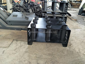 IRONHAWK اللياقة الأرض شنت رف قضيب رفع الأثقال يقف الرأسي شريط حامل تخزين تسعة بار مع 50 مللي متر الأكمام - Product Image 6