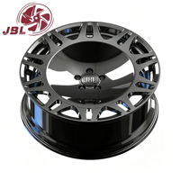 16-24 Inch Monoblock Forged Wheels Mirror Chrome Deep Dish Triangle Hollow Spoke 5x112 5x120 VIP Luxury Sedan SUV Tuning