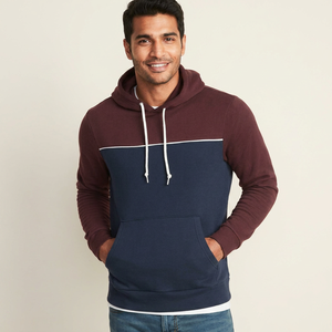 Ventes chaudes, style tendance, nouvelle arrivée, sweats à capuche pour hommes en coton, sweats à capuche pour hommes en gros, sweats à capuche pour hommes avec couleurs contrastées - Product Image 1