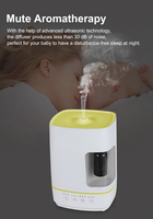Humidificateur ultrasonique 3 en 1, diffuseur d'arômes pour la maison et l'hôtel, diffuseur de parfum multiple, appareil électroménager