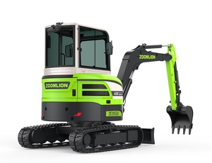 Excavatrice sur chenilles Zoomlion ZE35GU de 3,5 tonnes efficace pour les travaux de terrassement, avec pompe et moteur pour les espaces restreints (bêche de 0,1 m) - Product Image 2