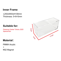 Boîte Elite Trainer Yinjie PTCG Centre Tohoku/Hiroshima/Fukuoka 2025 – Étui de protection magnétique en acrylique écologique