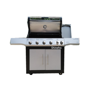 Cuisine extérieure avec 5 brûleurs, <span class=keywords><strong>plancha</strong></span> à gaz, barbecue en céramique Kamado - Product Image 3
