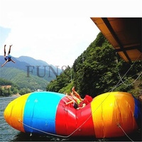 Jouets gonflables pour le lac : Blob de catapulte aquatique gonflable pour sports nautiques et sauts aquatiques