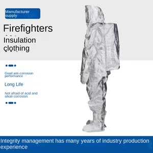 FUTURESHIELD, alta temperatura, 1000 grados, aislamiento térmico, traje de bombero, Material de papel de aluminio, ropa protectora - Product Image 4