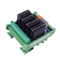 Module relais Hongfa 4 canaux 1NO 1NC 5 broches JQX-115F relais SPDT 24VDC pour le contrôle de l'automatisation industrielle