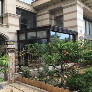 Techo acrílico telescópico automático telescópico 4 estaciones magra a vidrio de aluminio terraza acristalada casa adjunta - Product Image 5