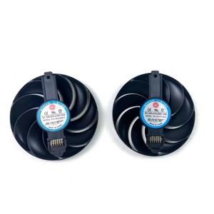 Ventilateur de refroidissement d'origine 87mm 6pin CF9010H12D FDC10H12D9-C ventilateur de GPU RX6600XT pour ventilateur de carte vidéo Sapphire <span class=keywords><strong>Nitro</strong></span> AMD Radeon RX <span class=keywords><strong>6600</strong></span> XT - Product Image 6