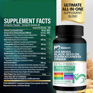 Kapsul <span class=keywords><strong>Herbal</strong></span> ekstrak kesehatan dan kebugaran organik alami, kapsul lumut laut mendukung rambut sendi lumut laut - Product Image 2