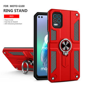 Funda con Anillo Magnético para Coche para Motorola G10 G20 G30 G50 5G G60 G60S, Funda Protectora para Teléfono <span class=keywords><strong>Moto</strong></span> G100 Edge - Product Image 4