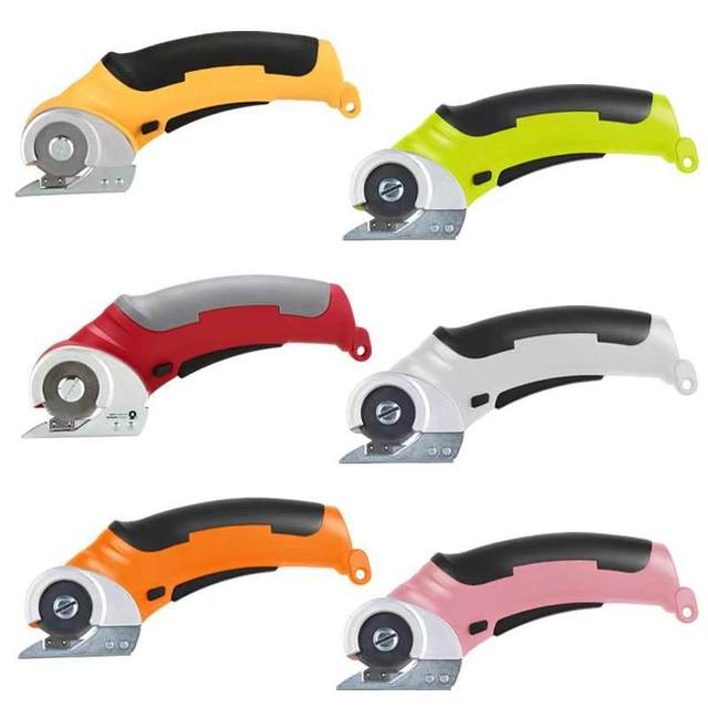 Cordless Electric Cutting Knife & Scissors Combo - Mini Cutter for Carpet, Leather, and Corrugated Materials