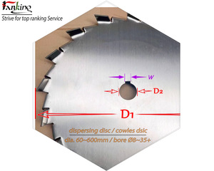 Disco Dispersor <span class=keywords><strong>de</strong></span> 400 mm <span class=keywords><strong>de</strong></span> Diámetro, Disco <span class=keywords><strong>de</strong></span> Dispersión <span class=keywords><strong>de</strong></span> Acero Inoxidable 304, Cuchilla Mezcladora Dentada, Paleta Mezcladora, Mezclador <span class=keywords><strong>de</strong></span> Pintura, Paleta Agitadora Dentada - Product Image 3