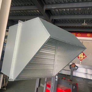 Ventilateur axial à persiennes latérales industriel 110/220 V, grand <span class=keywords><strong>extracteur</strong></span> de fumée pour cuisine commerciale, ventilateur de ventilation pour bâtiments agricoles - Product Image 2