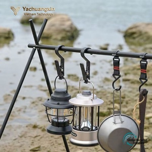 Metal Camping Hook Clips 4-Pack Outdoor <b>Tent</b> <b>Canopy</b> Clip Accessory All Seasons Use - Product Image 3