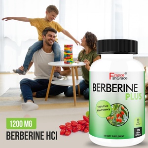 Suplemento Herbal de Berberina Personalizado, Apoya un Sistema Inmunológico Saludable, 120 Cápsulas de Berberina - Product Image 1