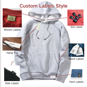 Sweat-shirt pour homme en coton 100% 330G, patchwork vintage, logo appliqué, broderie 3D, impression, broderie appliquée - Product Image 5