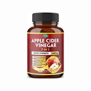 Aeglewell OEM Private Label appelazijn <span class=keywords><strong>capsules</strong></span> helpen bij het verbeteren van de spijsvertering - Product Image 1