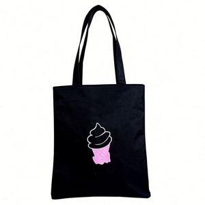 Top Sale Personalized Plain Tote <b>Bag</b> Custom Logo Cotton Canvas <b>Bag</b> Reusable Shopping Cotton Tote <b>Bags</b> - Product Image 5