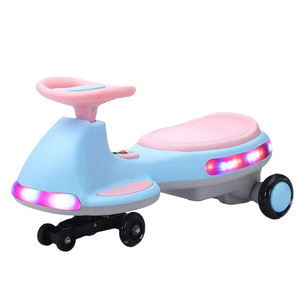 Электрический автомобиль-каталка 12В с педалями для детей, перезаряжаемый, 2-в-1, с функцией дрифта, светящимися колесами и музыкой - Product Image 6