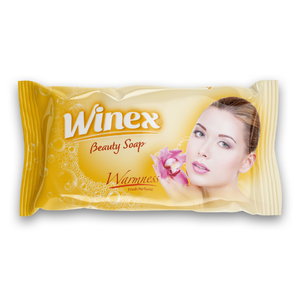 WINEX 125g Beauty Bar - Natural Moisturizing Toilet <b>Soap</b> with Warm Fragrance - Luxury Skin Care Bar - Product Image 1