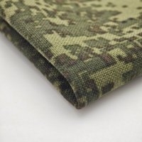 Tissu Oxford en nylon 500D enduit PU, résistant à l'eau, motif camouflage numérique Flora Pixel, pour housses de sacs à dos, bagages et équipements utilitaires d'extérieur