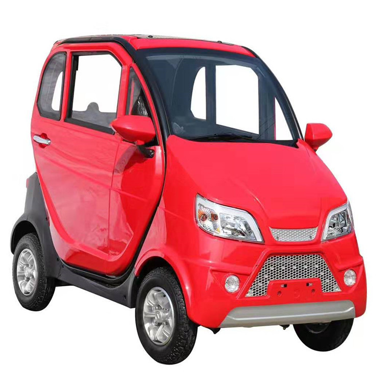 EEC High quality mini car electric adult 2000W 100Ah huge battery 4 wheels electric car enclosed cabin mobility scooter