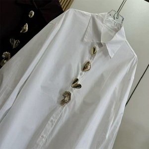 New Spring Autumn Summer <strong>2026</strong> Cotton Long Sleeve Solid Color Blouses Shirts for Women Trend Loose Casual <strong>Tops</strong> Woman <strong>Clothing</strong> - Product Image 2