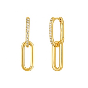 Gemnel 2023 Popular Convertible Link Chain Brand Designer Luxury <strong>Earrings</strong> - Product Image 1