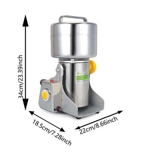 Prezzo all'ingrosso regolabile di lusso motorizzato Spice Farm uso 1680w macinino per spezie - Product Image 2