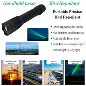 Répulsif laser portatif Agrilaser pour extérieur, répulsant les <span class=keywords><strong>pigeons</strong></span>, les oies, les héronnes, les mouettes, les cygnes pour l'agriculture, les vergers, l'industrie - Product Image 4