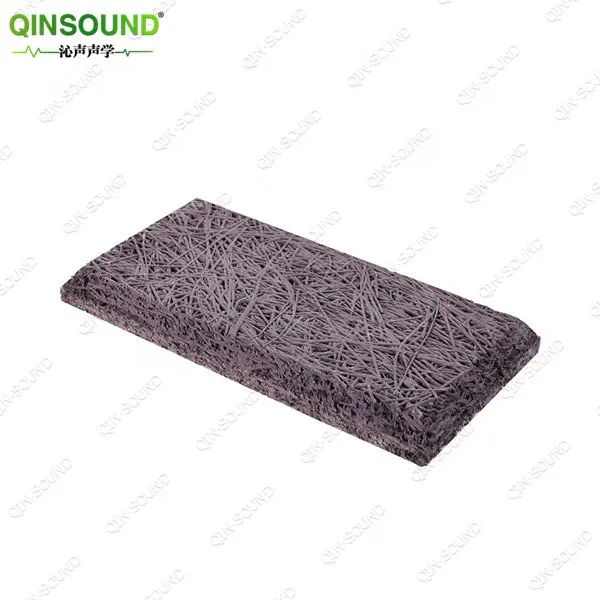 Acoustic Wood Wool Wall Panels Hexagon Soundproof Acoustic Panels