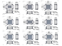 Suspension en alliage d'aluminium pour bras Boîte électrique avec écran de contrôle CNC Support System Control HMI Panel
