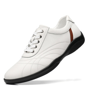 Zapatos Casuales Blancos con Cordones, Punta Redonda, Forro de Malla, Suela de Goma, Entresuela de EVA, Estilo Deportivo para Todas las Temporadas - Product Image 5
