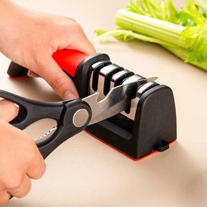 Dispositivo de Afilado de Cuchillos Rápido, Piedra de <span class=keywords><strong>Afilar</strong></span> de Cerámica, Acero de Tungsteno y Diamante <span class=keywords><strong>para</strong></span> Cuchillos de Cocina y <span class=keywords><strong>Tijeras</strong></span> - Product Image 4