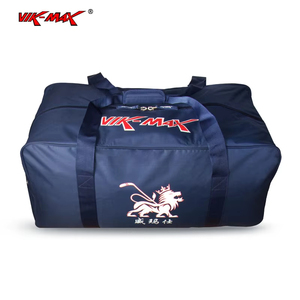 Sac de sport bleu en gros grande capacité pour équipement de hockey sur glace avec logo personnalisé et fonction imperméable - Product Image 2