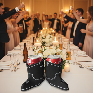 Venta al por mayor botas de neopreno en forma de lata de cerveza enfriador rechoncho titular Coozies para latas impresas con gran precio - Product Image 5