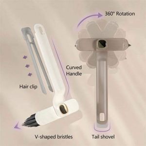 360 Degree Rotating Crevice Cleaning Brush Bathroom Toilet Brush Shower Floor Tile Joints Dead Angle Crevice <b>Gap</b> Cleaner Brush - Product Image 5