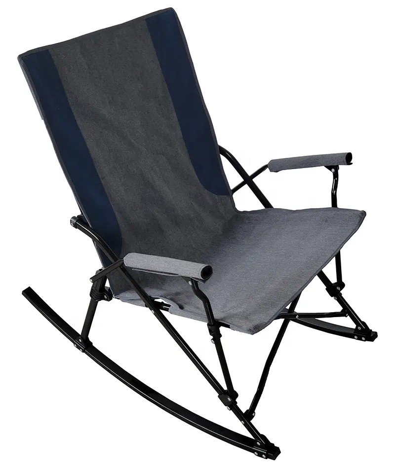 2024 nuova serie di Design pieghevole sedia a dondolo fabbrica a basso prezzo Oversize imbottito sedile supporto all'ingrosso fornitori di alta qualità