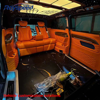 Alfombrillas de Lujo Personalizadas para Mercedes Vito W447 / Sprinter - Alfombrillas 3D Impermeables de Cobertura Total