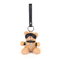 Fun Sm mignon ours sac pendentif cos contraignant sexe suggère ours en peluche porte-clés fournitures pour adultes