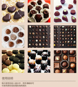 Moule à chocolat de cuisine en silicone en plastique 3D pour bonbons fondants Moule à pâte à <span class=keywords><strong>sucre</strong></span> PP 3D pour la cuisson et les bonbons - Product Image 6