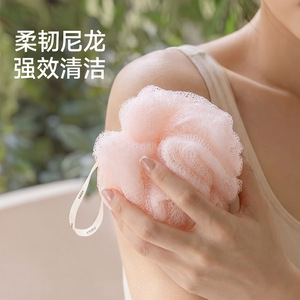 FaSoLa Bath Sponge Large Fluffy Soft Portable Durable Foaming Bath Flower For General Use - Product Image 2