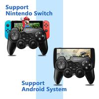 Pengontrol Game Nirkabel Gyro Axis Turbo Dual Vibration untuk Konsol Switch/PC/PS3